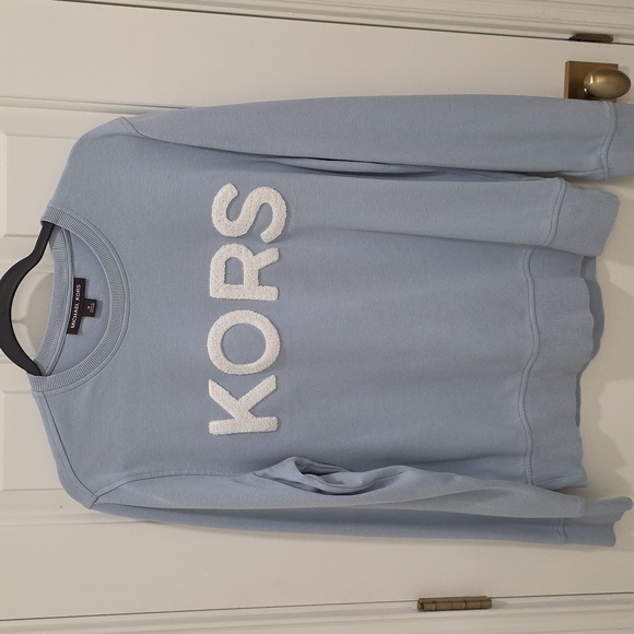 Micharl Kors KORS Baby Blue Sweatshirt - Picture 1 of 4